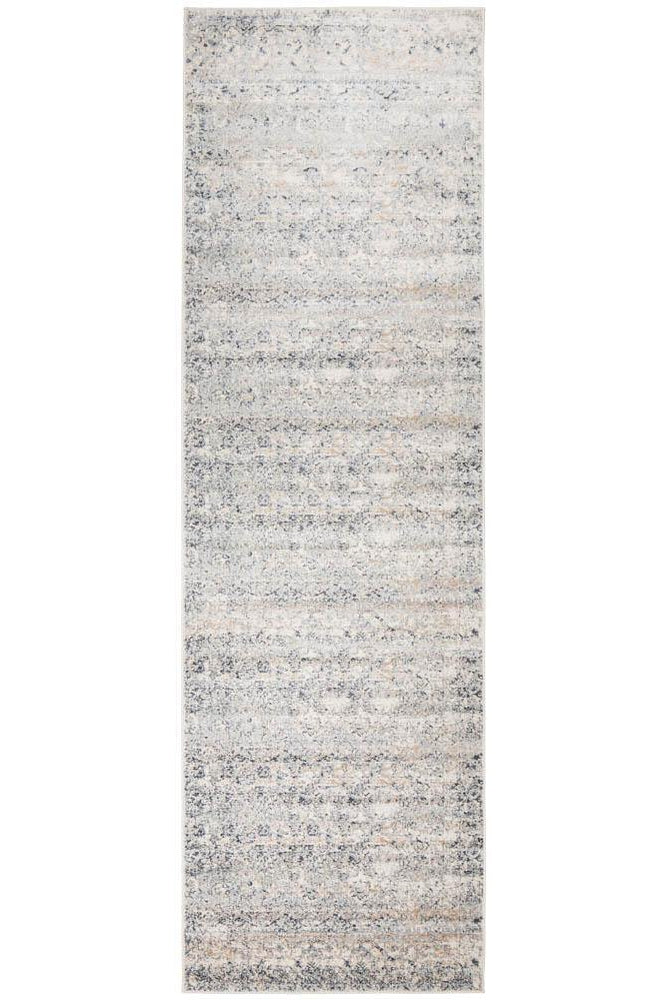 Providence Esquire Segments Traditional Blue Runner - ICONIC RUGS