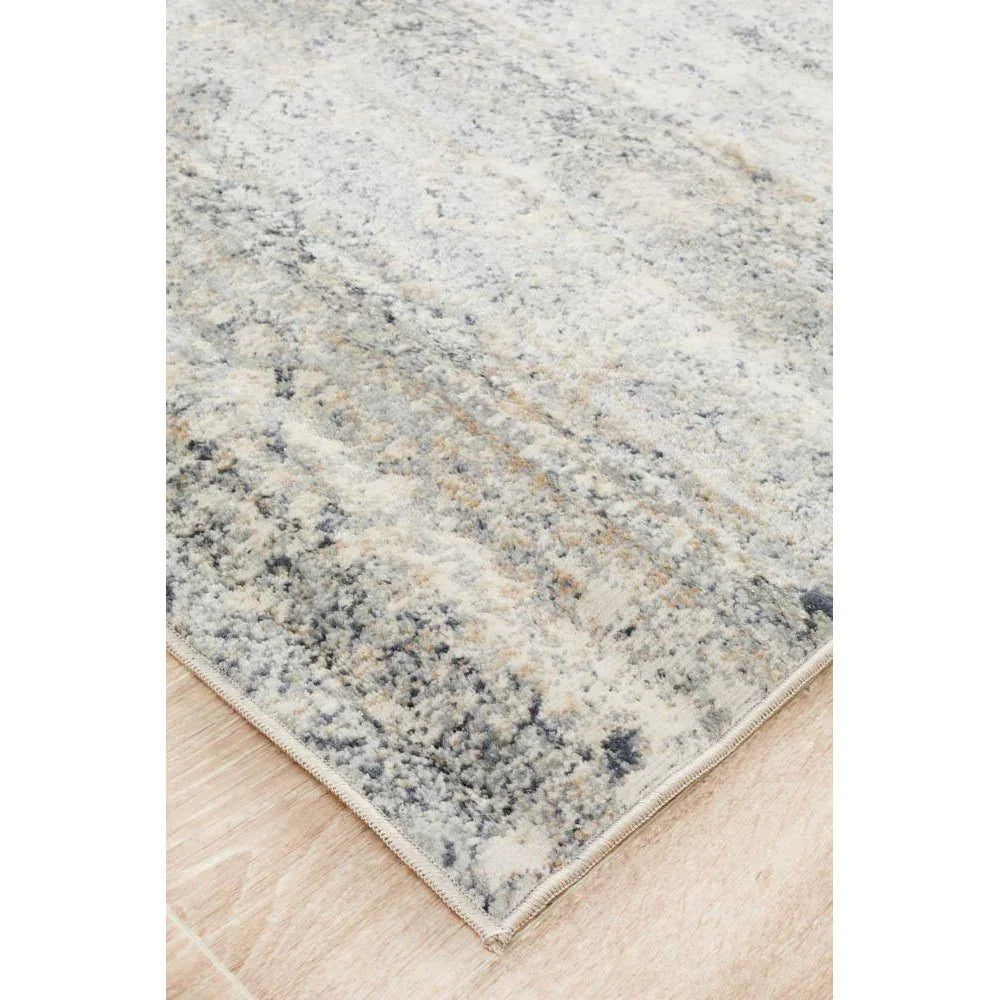 Providence Esquire Segments Traditional Blue Runner - ICONIC RUGS