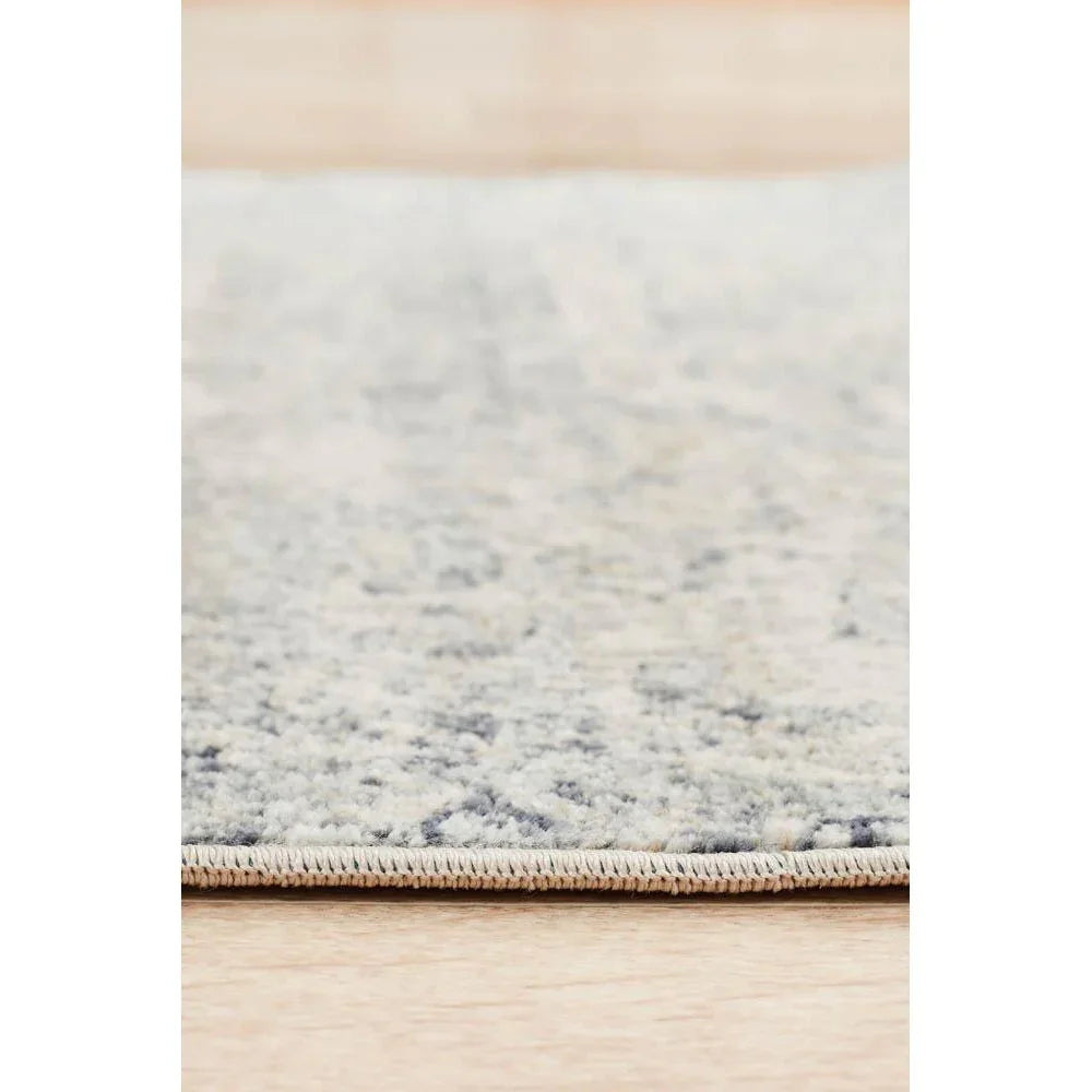Providence Esquire Segments Traditional Blue Runner - ICONIC RUGS