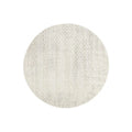 Evoke Diamond Grey Transitional Round Rug - ICONIC RUGS