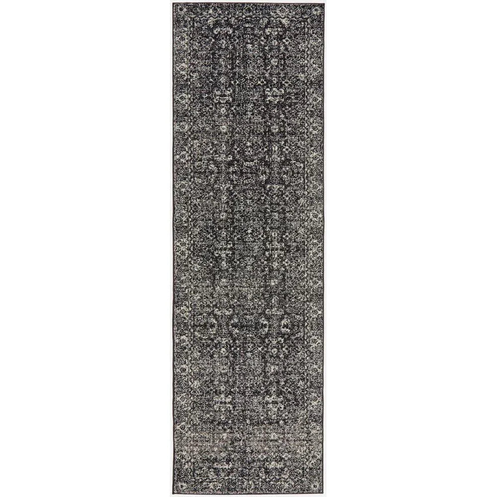 Evoke Estella Charcoal Transitional Rug - ICONIC RUGS