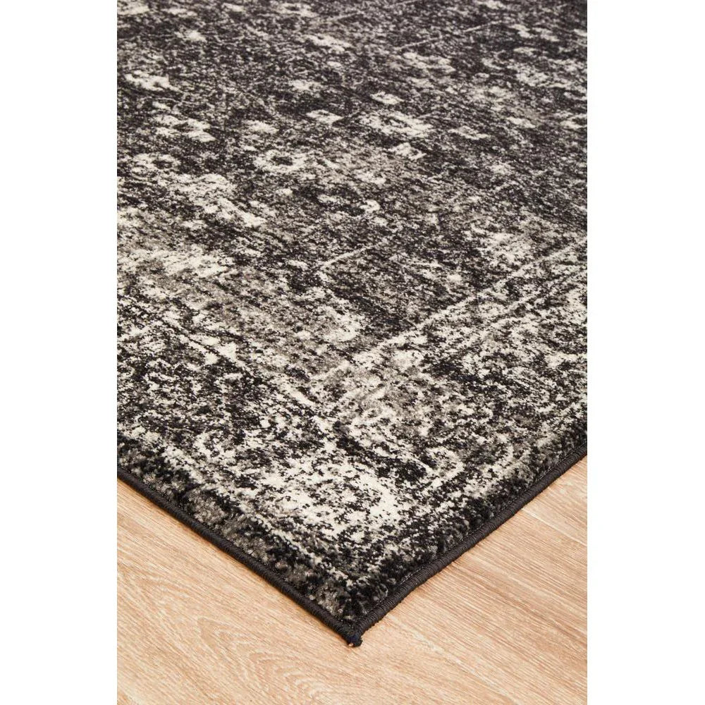 Evoke Estella Charcoal Transitional Rug - ICONIC RUGS