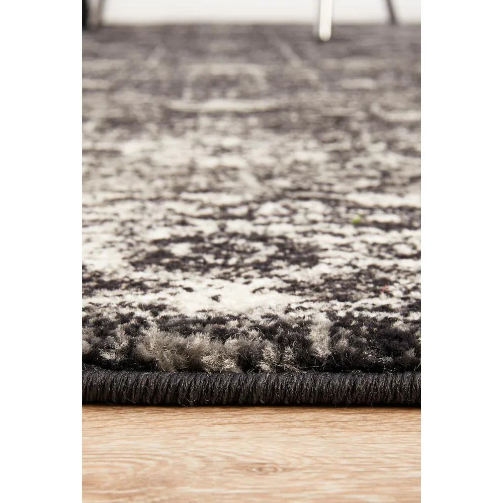 Evoke Estella Charcoal Transitional Rug - ICONIC RUGS