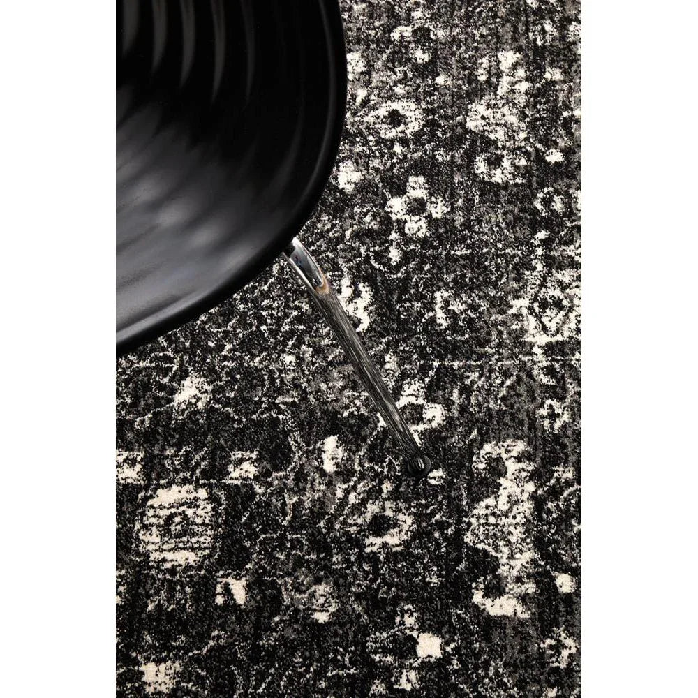Evoke Estella Charcoal Transitional Rug - ICONIC RUGS