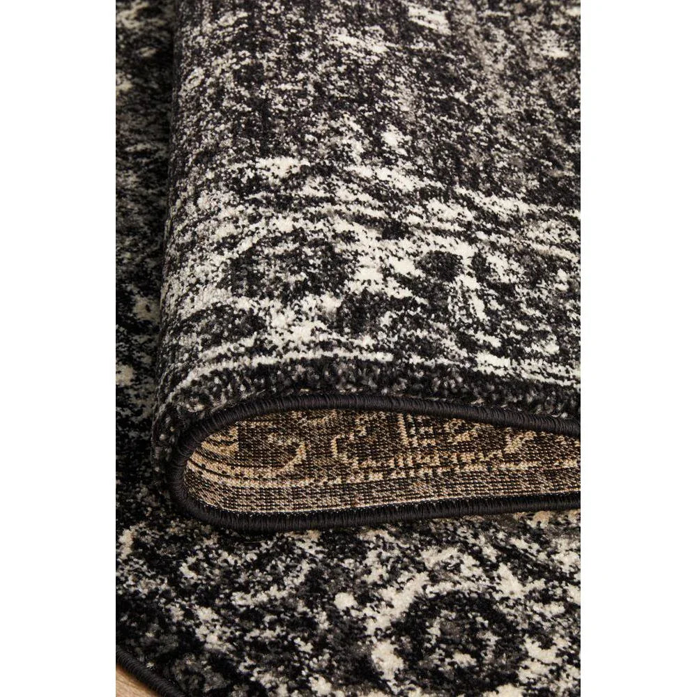 Evoke Estella Charcoal Transitional Rug - ICONIC RUGS
