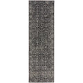 Evoke Estella Charcoal Transitional Runner Rug - ICONIC RUGS