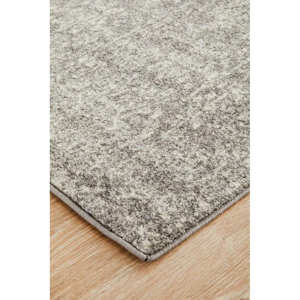 Evoke Homage Grey Transitional Runner Rug - ICONIC RUGS