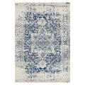 Evoke Horizon White Navy Transitional Rug - ICONIC RUGS