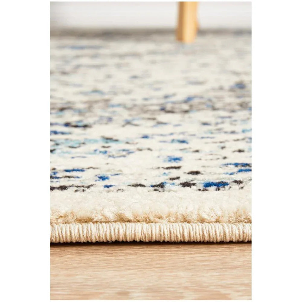 Evoke Mist White Transitional Rug - ICONIC RUGS
