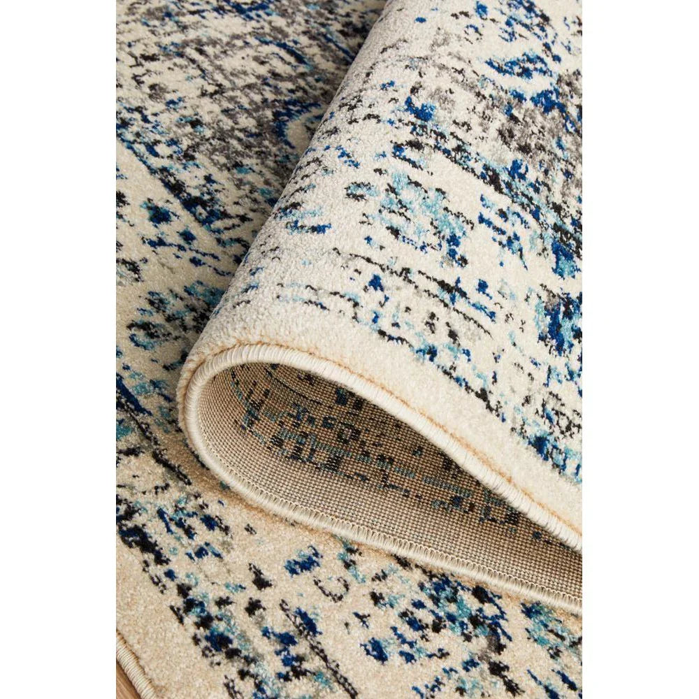 Evoke Mist White Transitional Rug - ICONIC RUGS