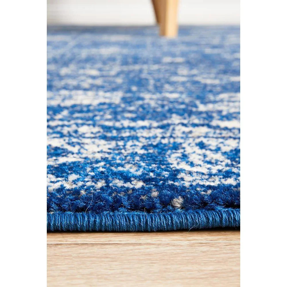 Evoke Oasis Navy Transitional Rug - ICONIC RUGS