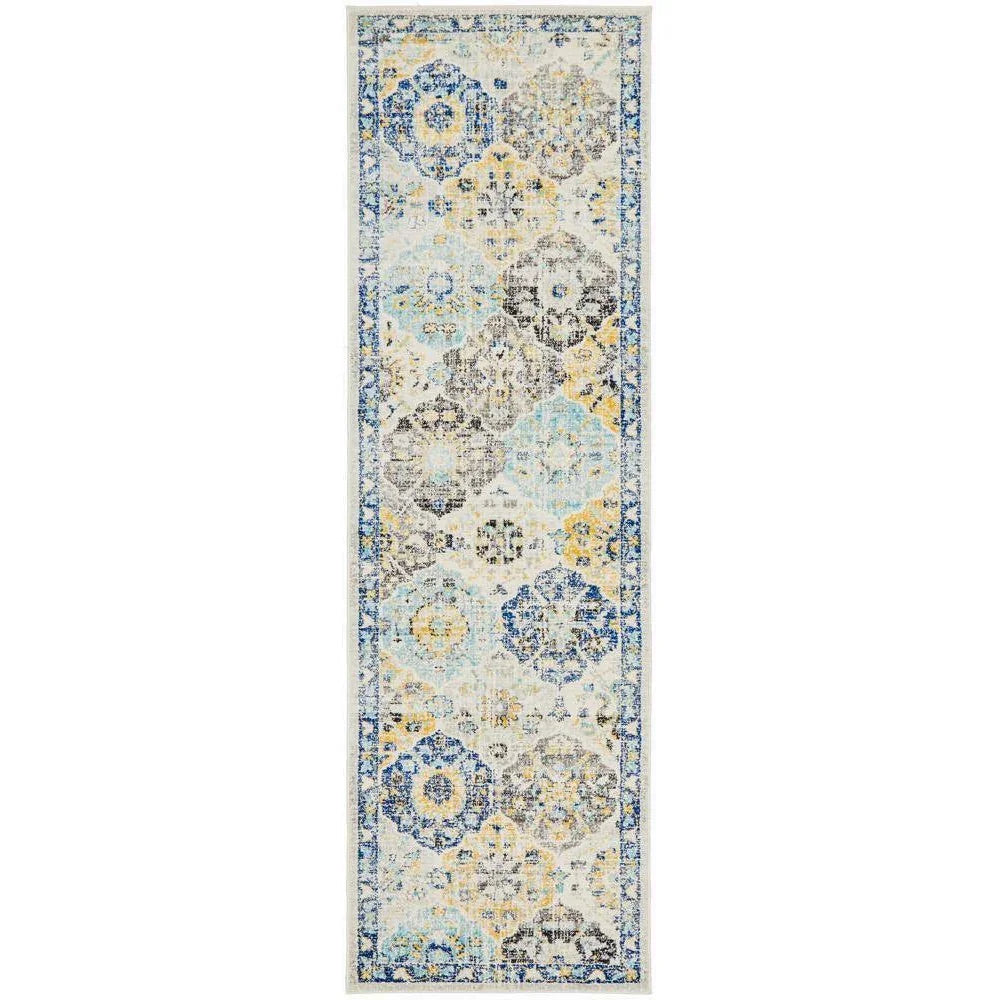 Evoke Poppy Multi Transitional Rug - ICONIC RUGS