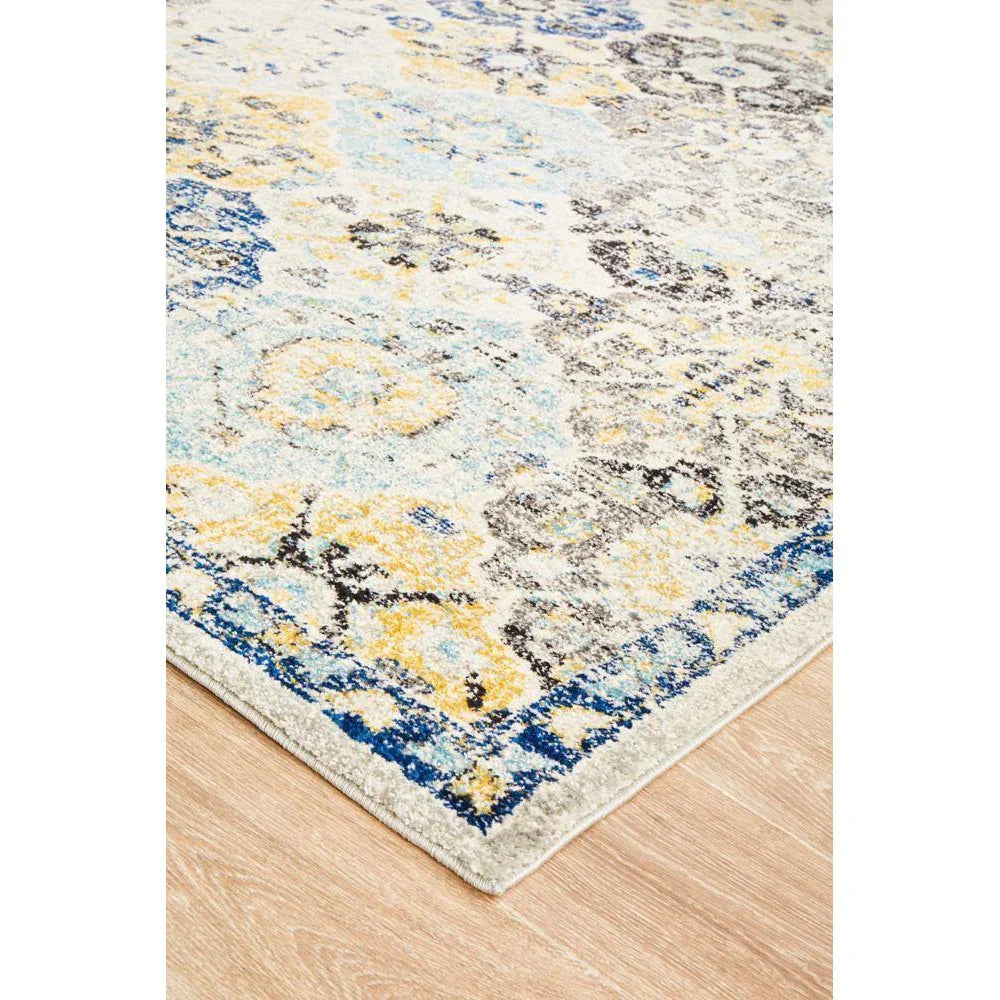 Evoke Poppy Multi Transitional Rug - ICONIC RUGS