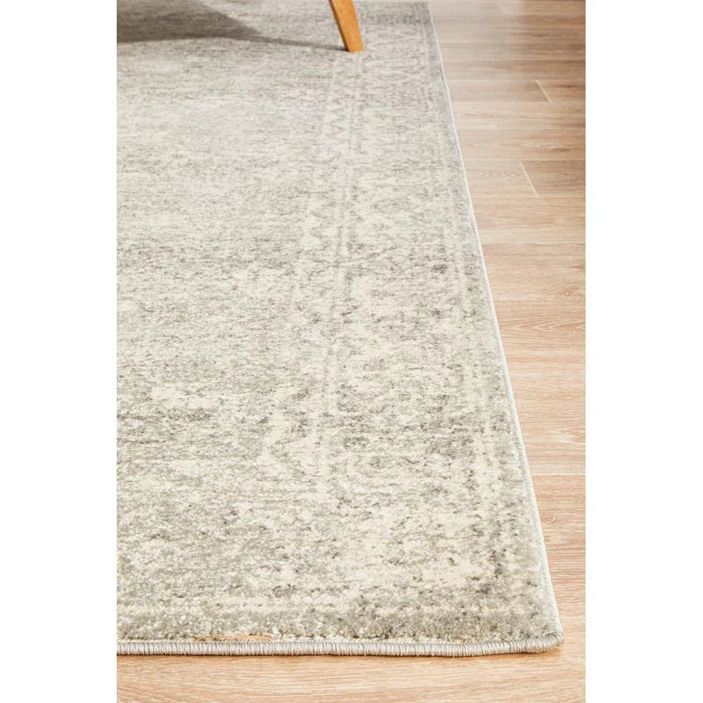 Evoke Shine Silver Transitional Rug - ICONIC RUGS