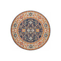 Evoke Splash Multi Transitional Round Rug - ICONIC RUGS