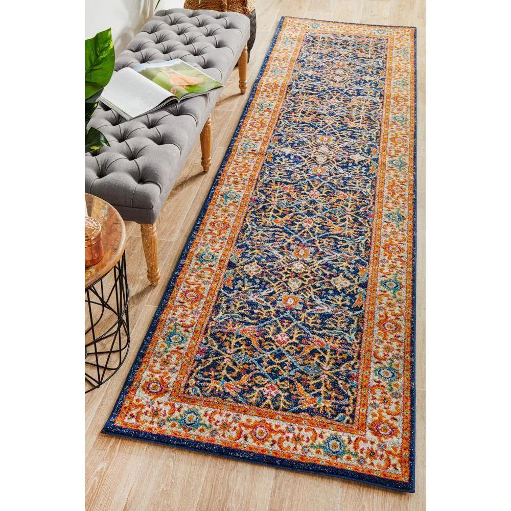 Evoke Splash Multi Transitional Runner Rug - ICONIC RUGS
