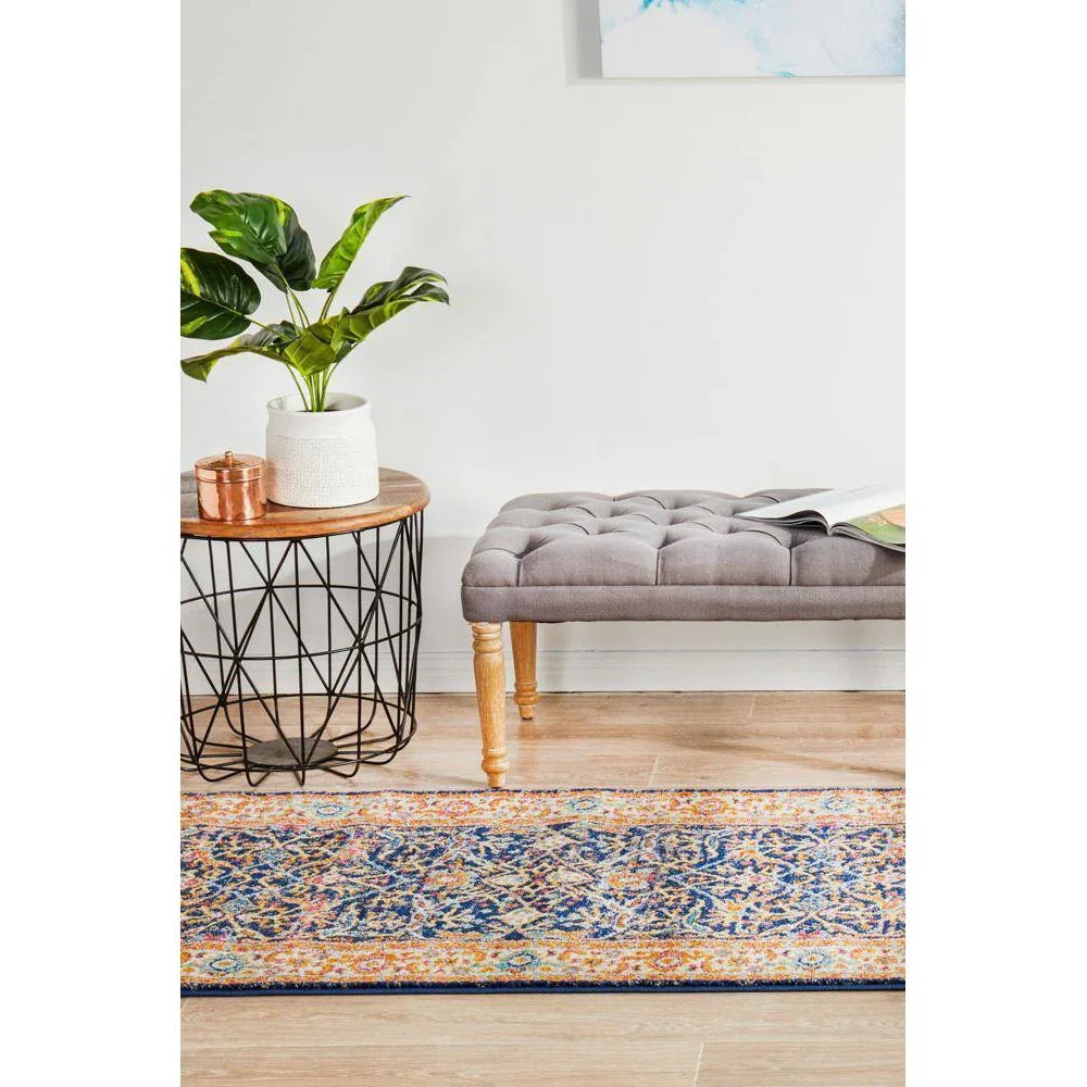 Evoke Splash Multi Transitional Runner Rug - ICONIC RUGS