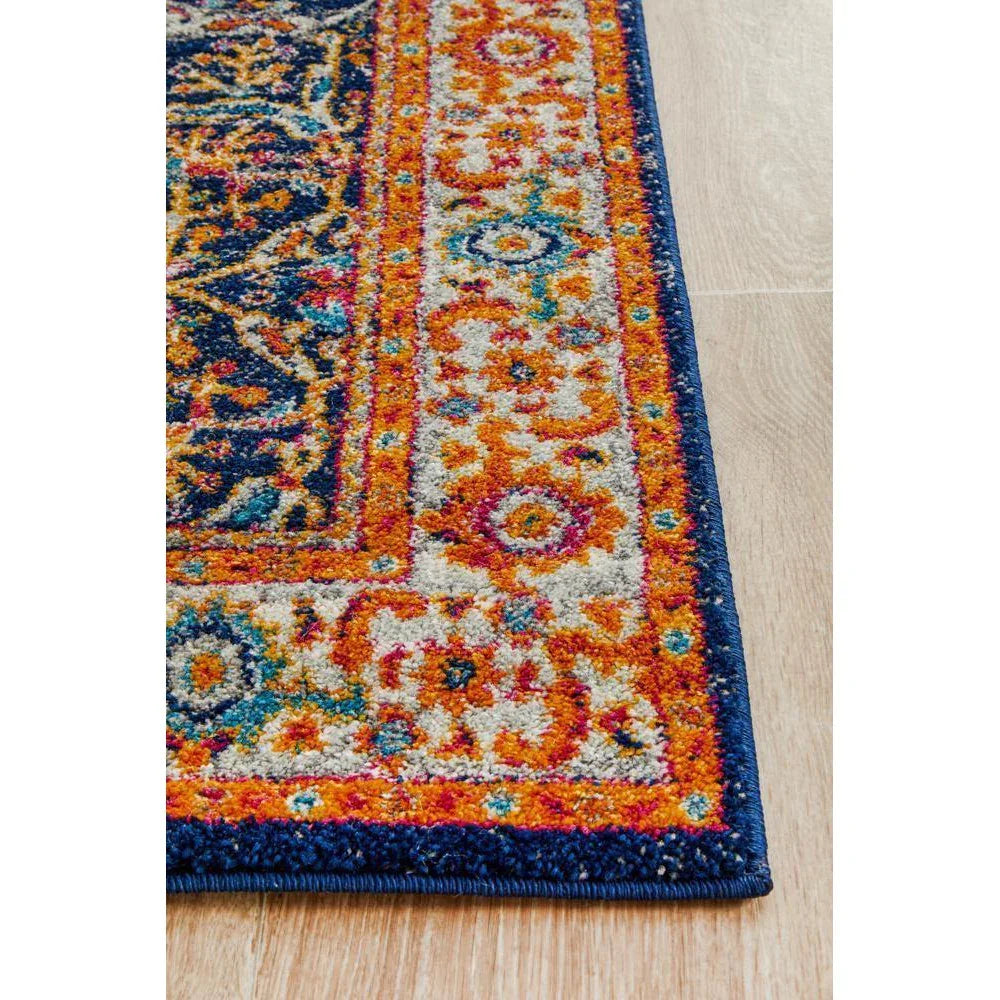 Evoke Splash Multi Transitional Runner Rug - ICONIC RUGS