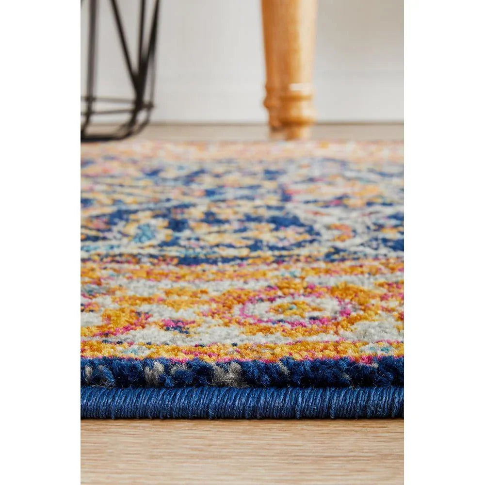 Evoke Splash Multi Transitional Runner Rug - ICONIC RUGS