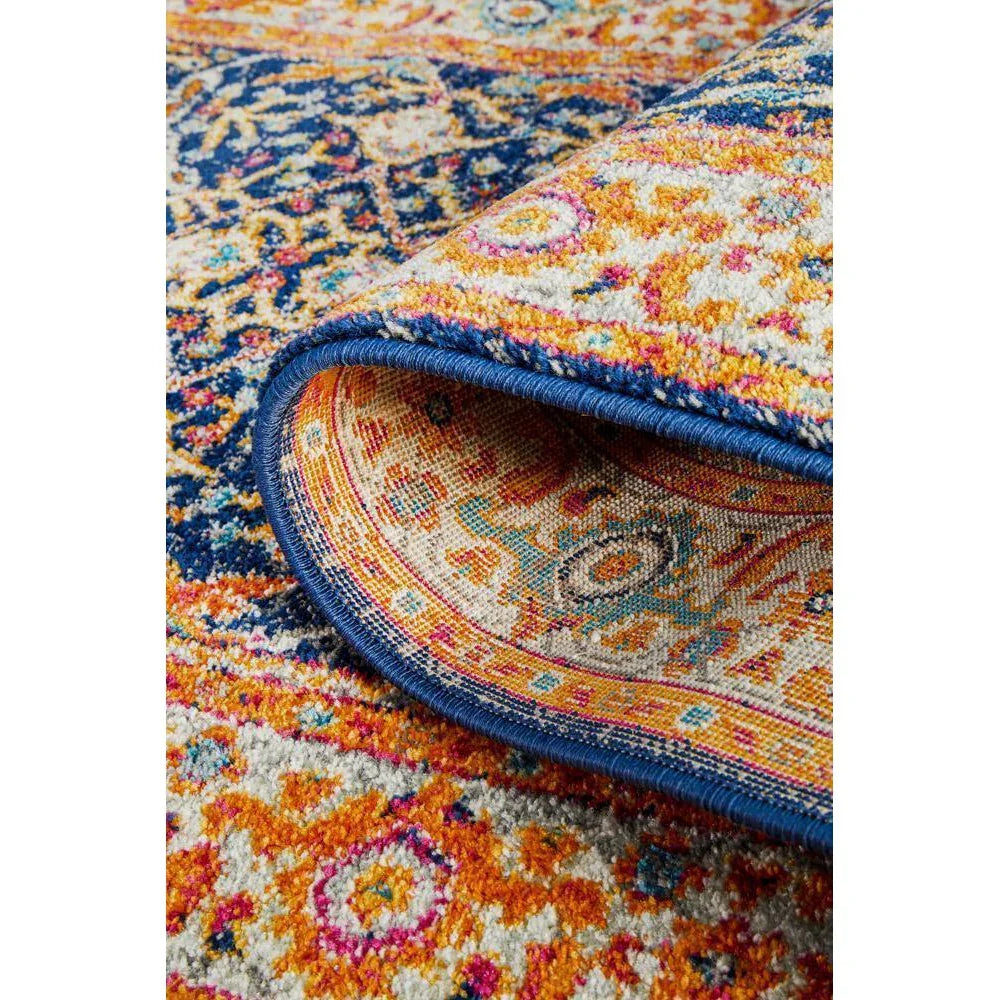 Evoke Splash Multi Transitional Runner Rug - ICONIC RUGS