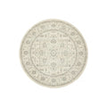Evoke Winter White Transitional Round Rug - ICONIC RUGS
