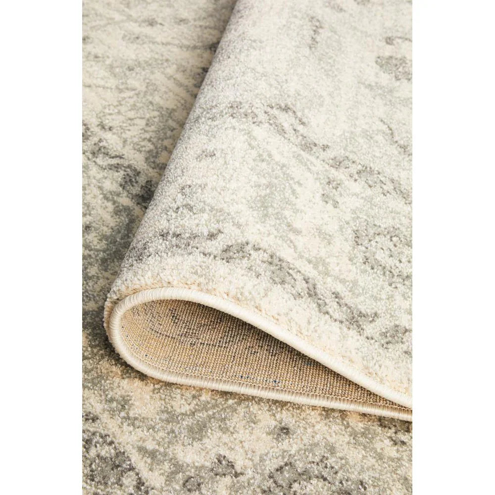 Evoke Winter White Transitional Rug - ICONIC RUGS