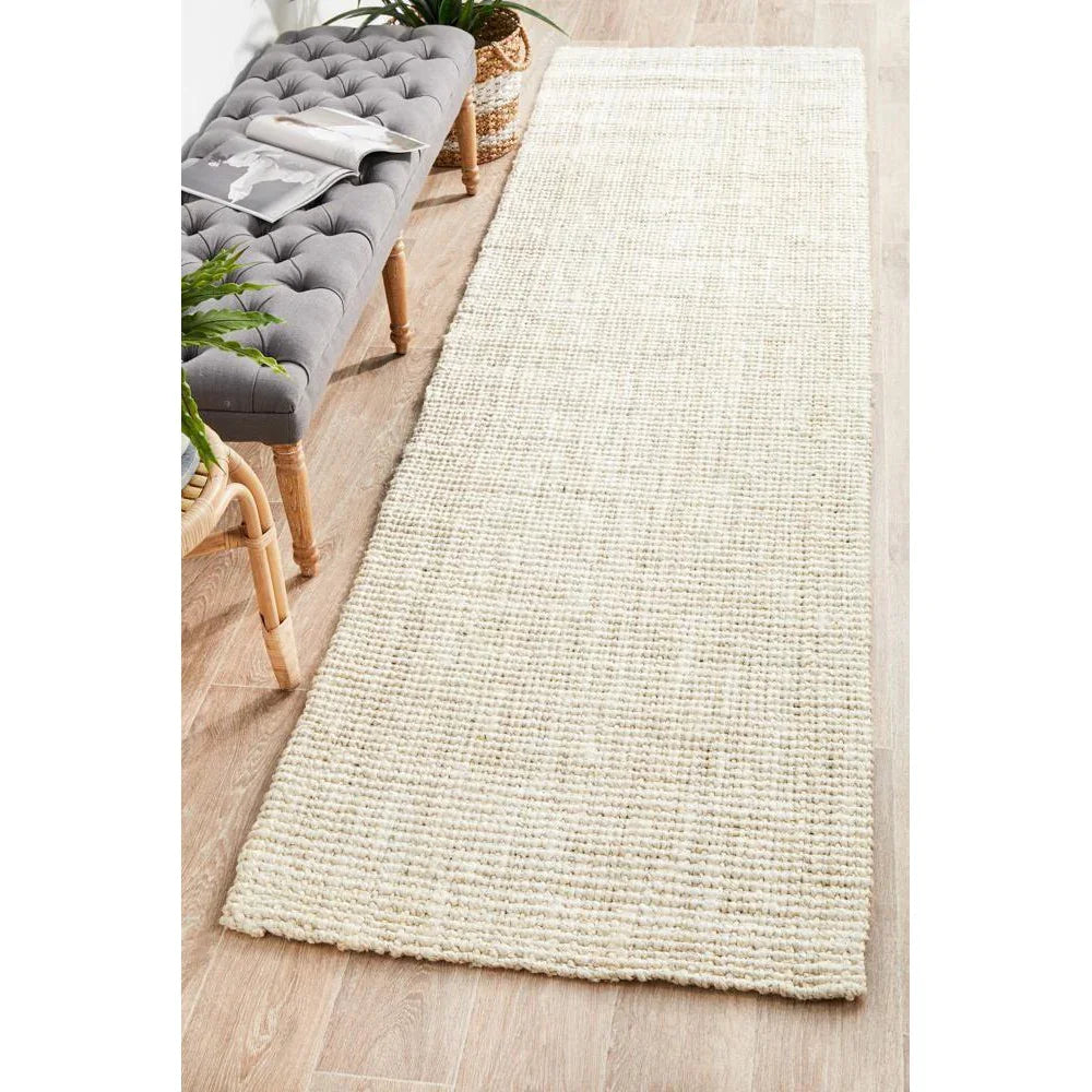 Atrium Barker Bleach Runner - ICONIC RUGS