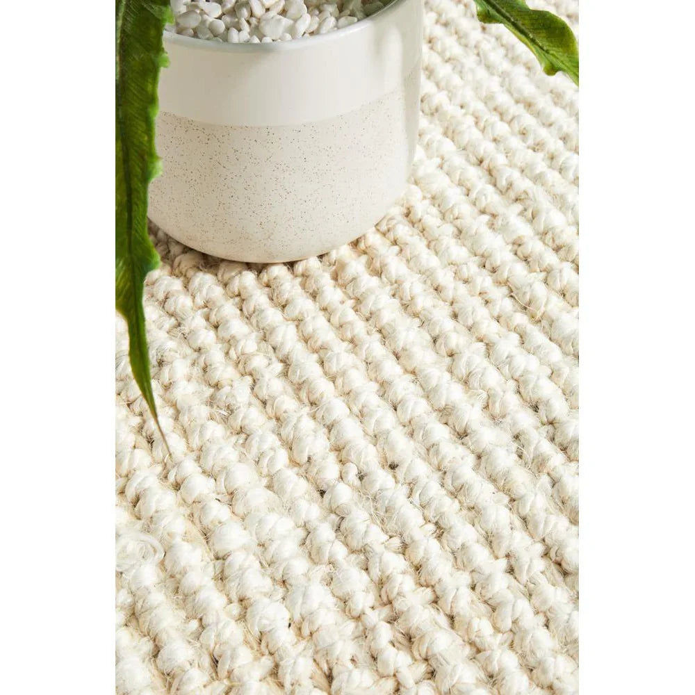 Atrium Barker Bleach Runner - ICONIC RUGS