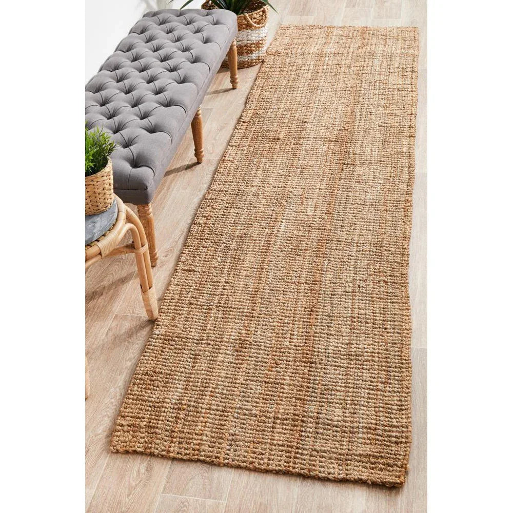 Atrium Barker Natural Runner - ICONIC RUGS