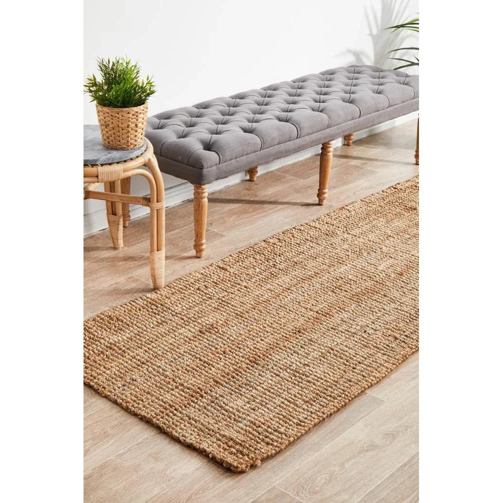Atrium Barker Natural Runner - ICONIC RUGS