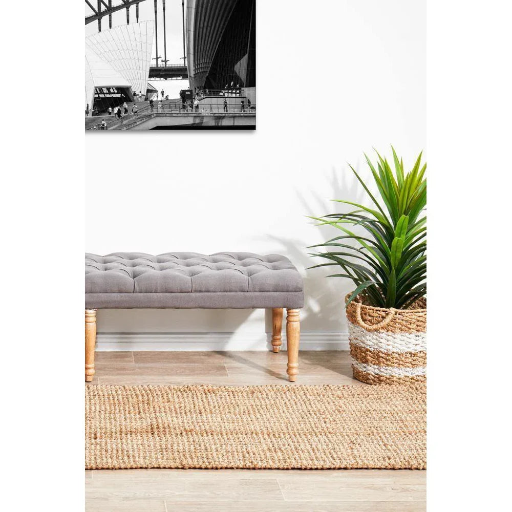 Atrium Barker Natural Runner - ICONIC RUGS