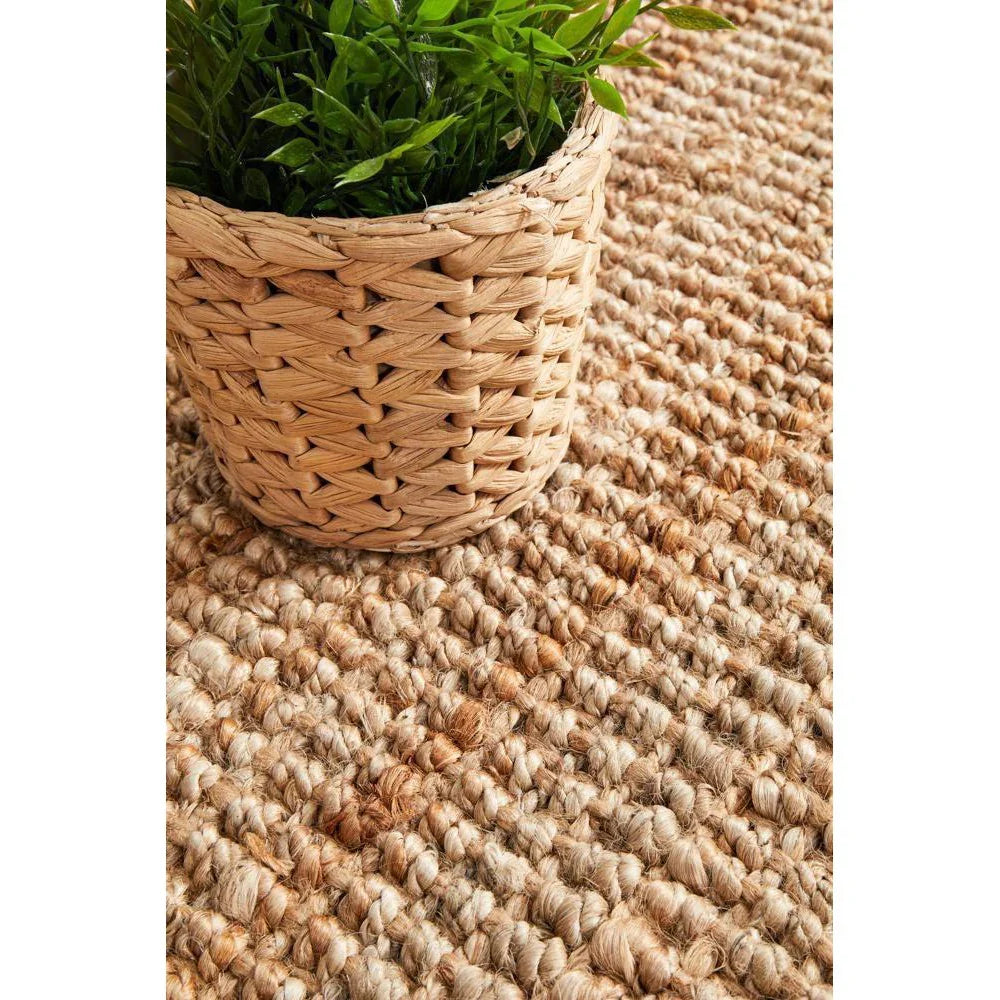 Atrium Barker Natural Runner - ICONIC RUGS