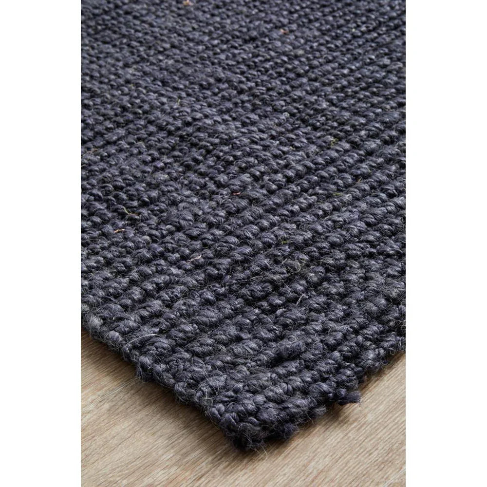 Atrium Barker Navy Rug - ICONIC RUGS