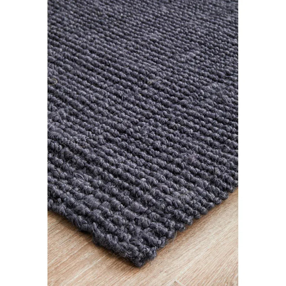 Atrium Barker Navy Runner - ICONIC RUGS