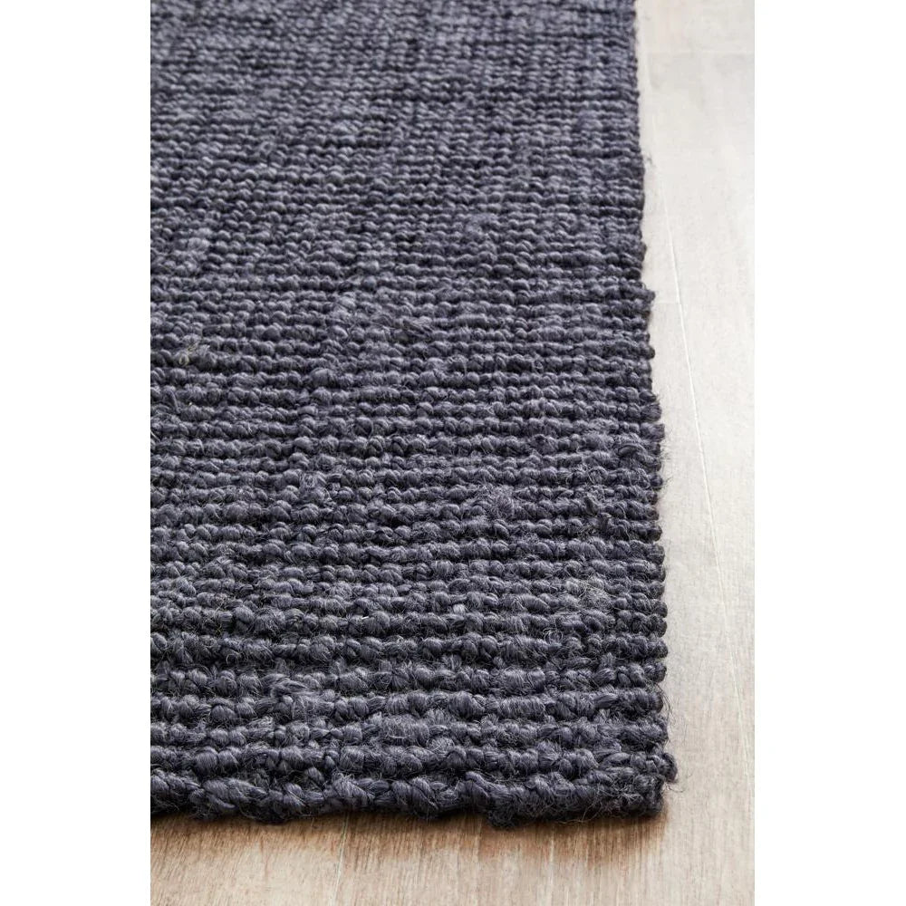 Atrium Barker Navy Runner - ICONIC RUGS