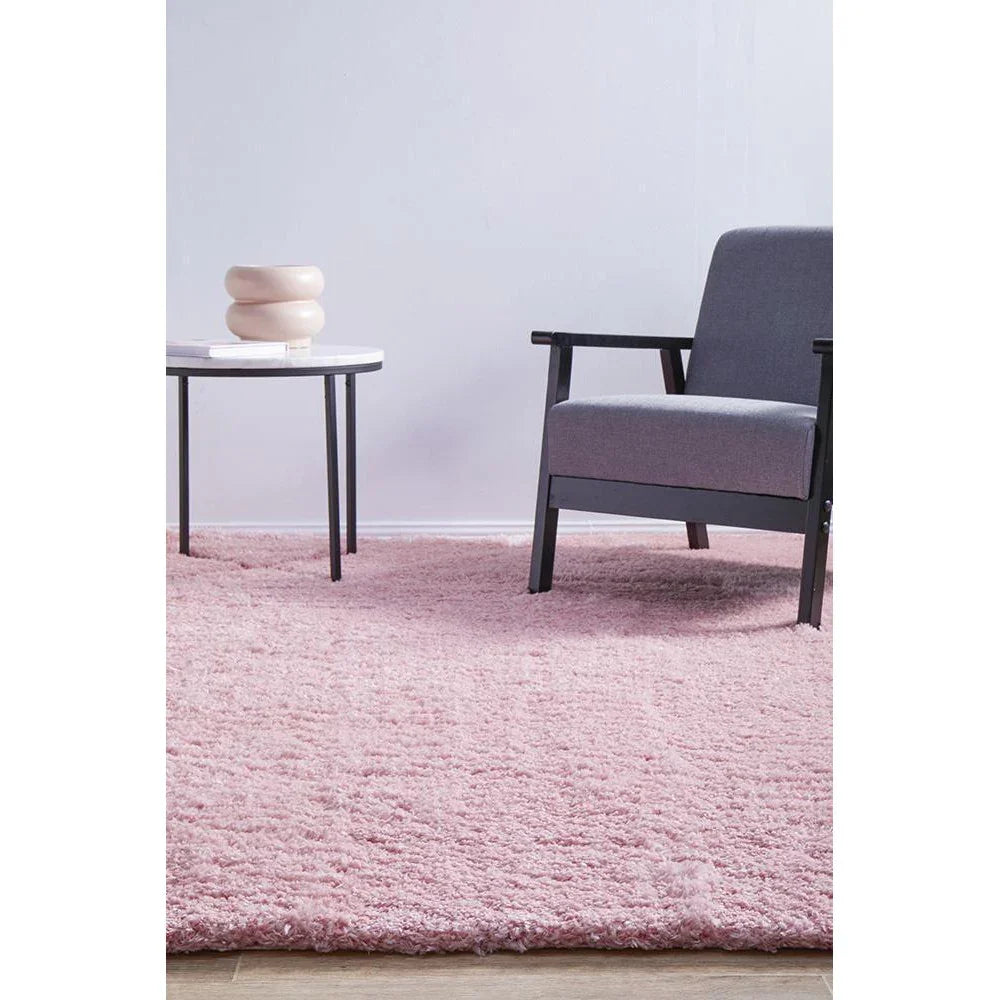 Angel Pink Shag Rug - ICONIC RUGS