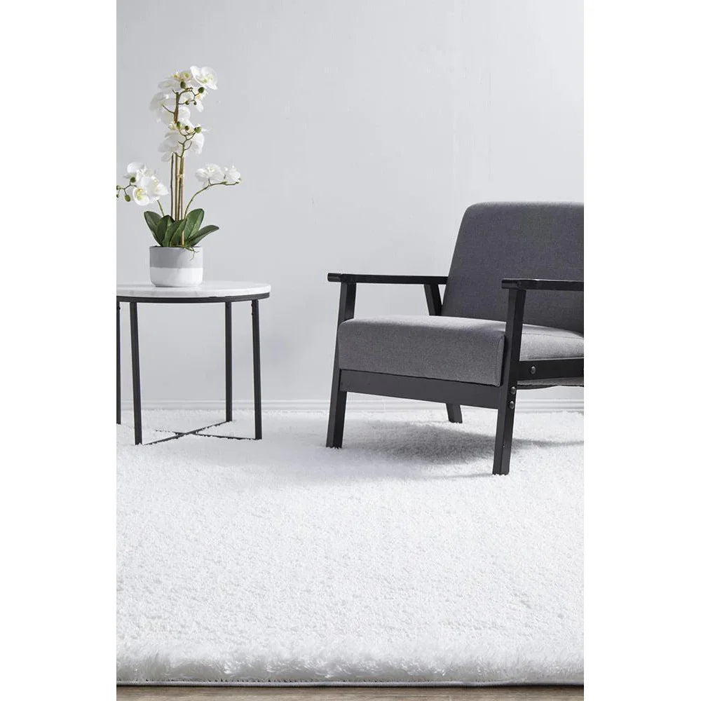 Angel White Shag Rug - ICONIC RUGS
