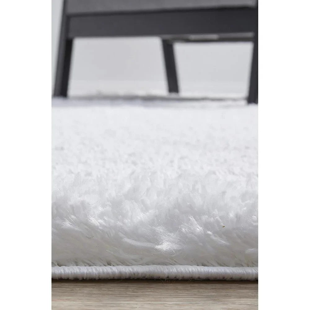 Angel White Shag Rug - ICONIC RUGS