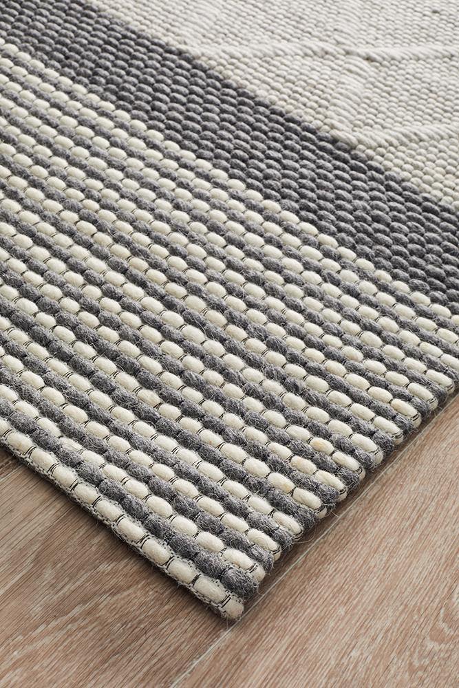 Studio Karlsson Wool Hatch Textured Rug - ICONIC RUGS