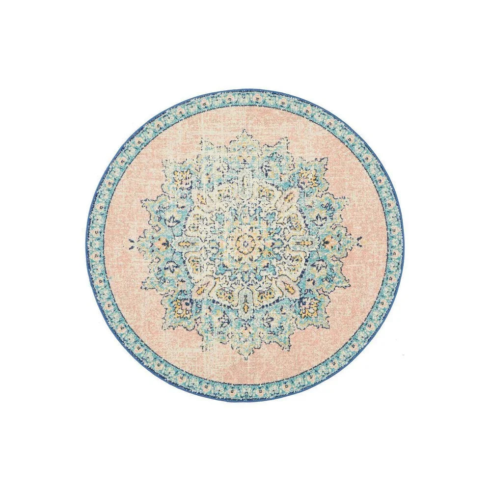 Avenue 706 Flamingo Round Rug - ICONIC RUGS