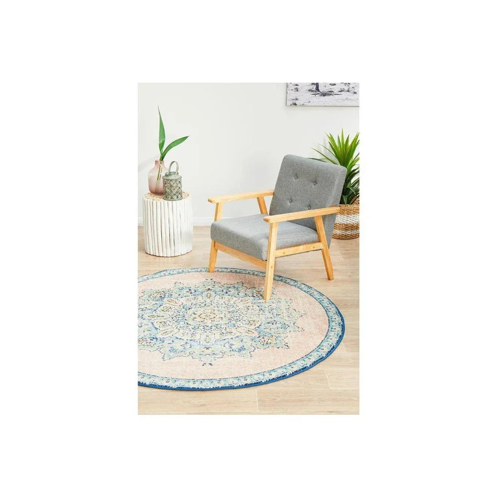 Avenue 706 Flamingo Round Rug - ICONIC RUGS