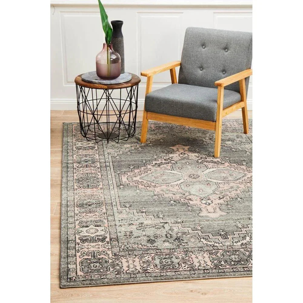 Avenue 703 Grey Rug - ICONIC RUGS
