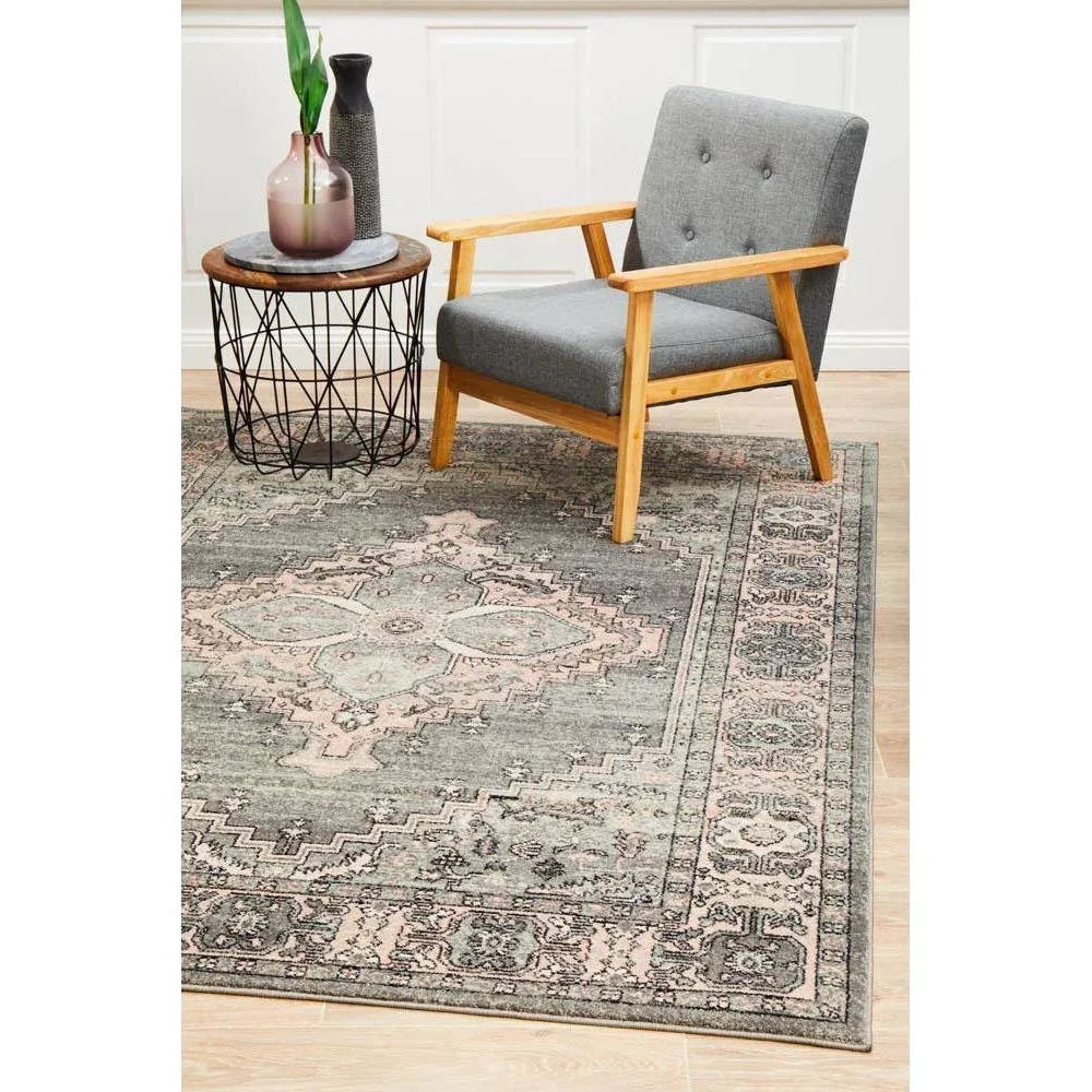 Avenue 703 Grey Rug - ICONIC RUGS
