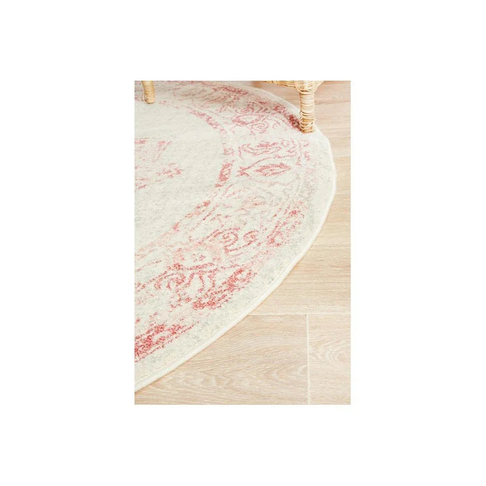 Avenue 702 Rose Round Rug - ICONIC RUGS
