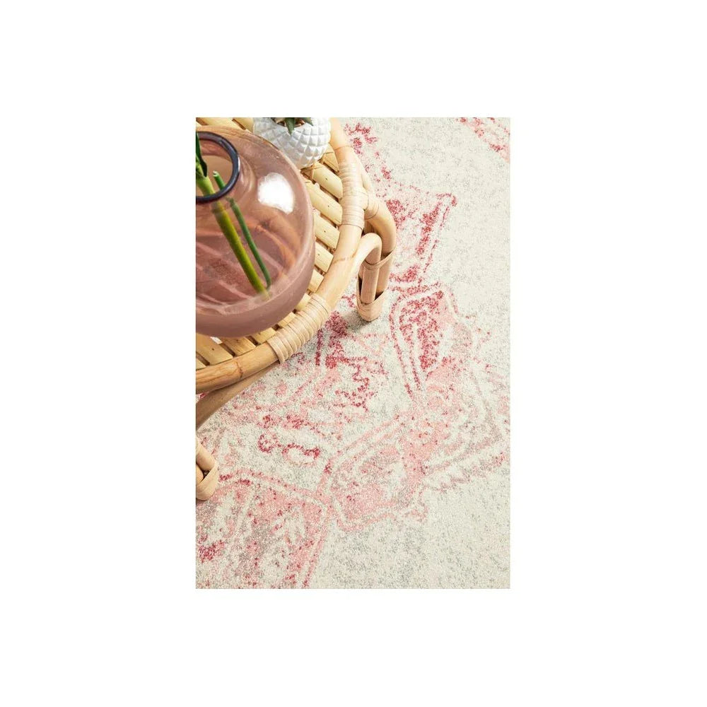 Avenue 702 Rose Round Rug - ICONIC RUGS