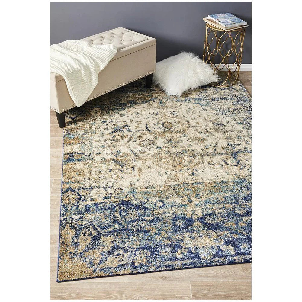 Anastasia 252 Blue Rug - ICONIC RUGS