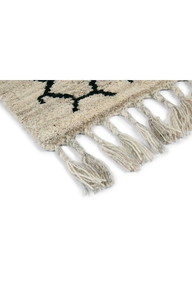 B&C Arabiska Hexacon Pure Wool Designer Rug