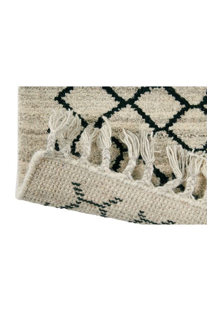 B&C Arabiska Hexacon Pure Wool Designer Rug