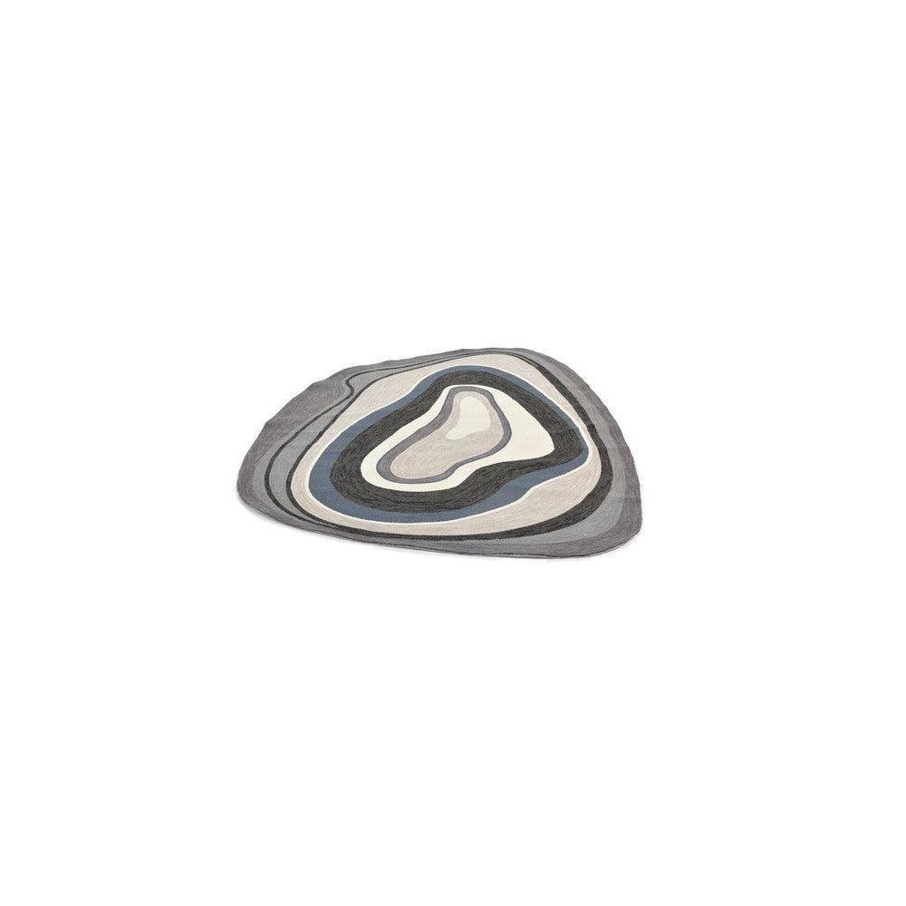 B&C Aura Grey Designer Outdoor Rug