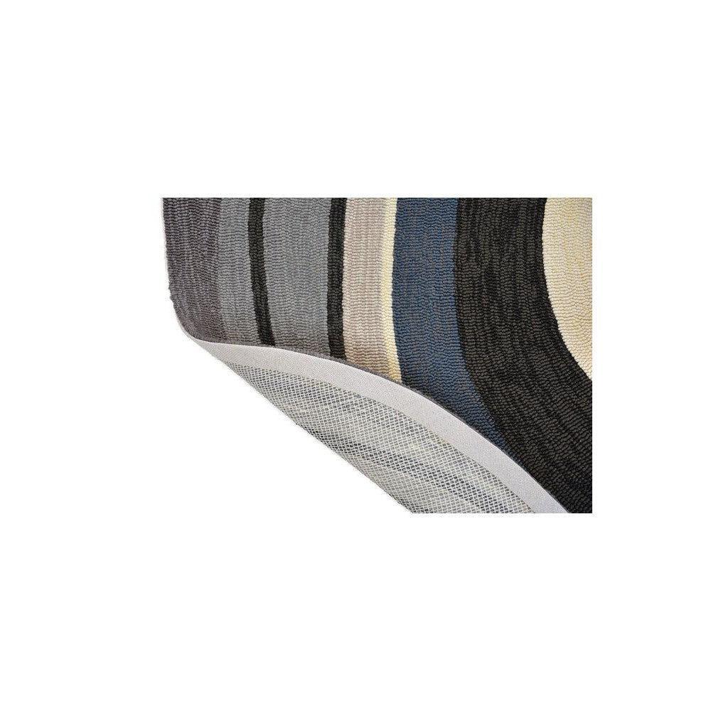 B&C Aura Grey Designer Outdoor Rug